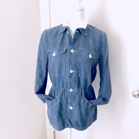 Ralph Lauren Button Up & Pockets Utility Jacket - Picture 4 of 8